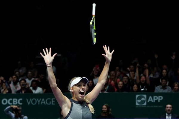  Wozniacki Hajar Larsson, Hadapi Sharapova di Tenis Australia Terbuka