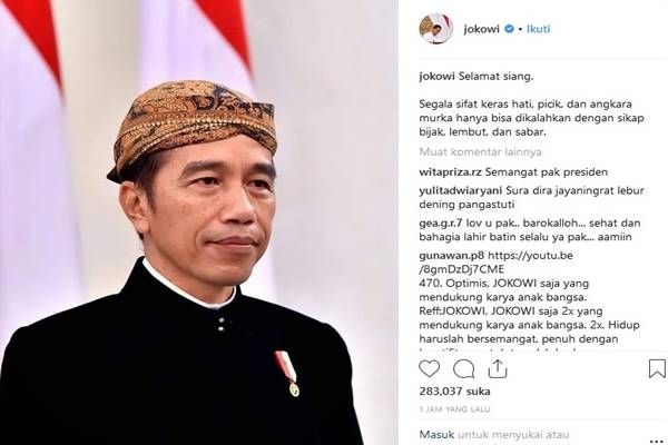  Jelang Debat Pilpres 2019, Jokowi Sebut Sifat Bijak Kalahkan Sifat Picik
