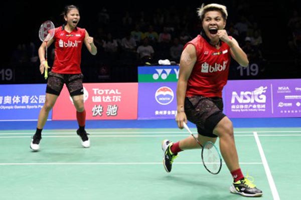  Hasil Malaysia Masters 2019, Ganda Putri Indonesia Amankan Tiket ke Semifinal