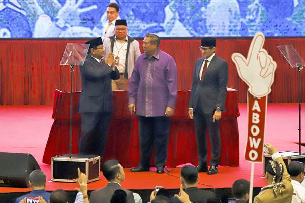  Absen Hadiri Debat Capres Perdana, SBY Temui Prabowo-Sandi Beri Dukungan