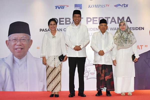  Menanti Kejutan Jokowi-Ma\'ruf di Debat Capres 17 Januari