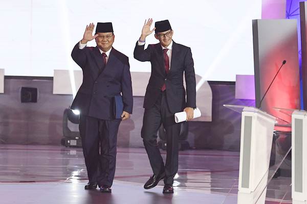  Debat Pilpres 2019, Prabowo-Sandi Tegaskan Lembaga Penegak Hukum Harus Kuat