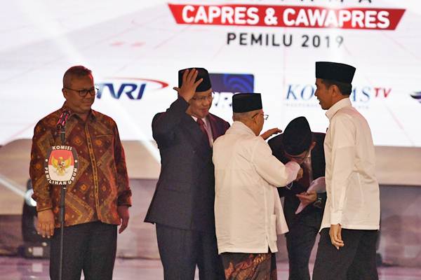  Ini Pidato Lengkap 3 Menit Visi-Misi Jokowi dan Prabowo pada Debat 17 Januari