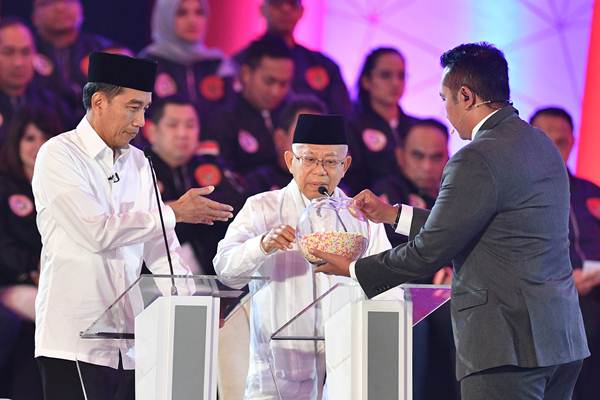  Ira Koesno 2 Kali Tegur Jokowi di Debat Pilpres 2019