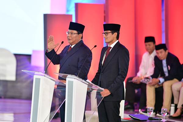  DEBAT CAPRES 2019: Hasto Kristiyanto Ragukan Komitmen Prabowo untuk Menindak Korupsi