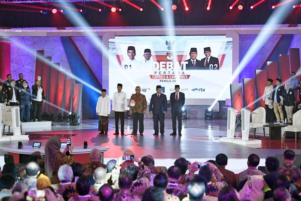  Debat Capres 2019 : KPK Nilai Jawaban Paslon Kurang \'Nendang\'