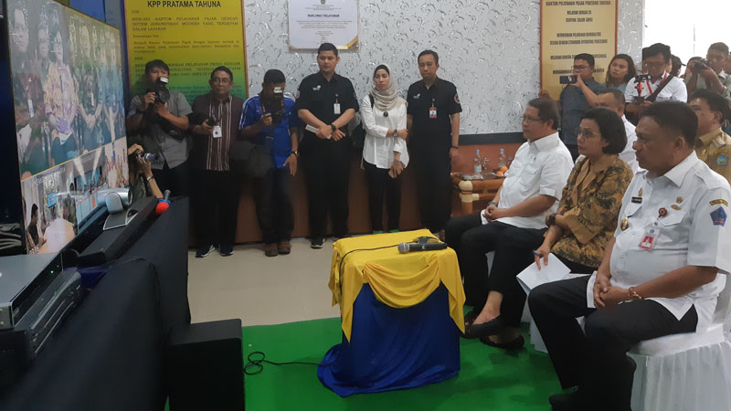  Berkat Palapa Ring, Konferensi Video Sri Mulyani-Menkes Sangihe-Jakarta pun Mantul
