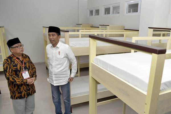  Presiden Jokowi Tinjau Rusun Ponpes Darul Arqam Garut