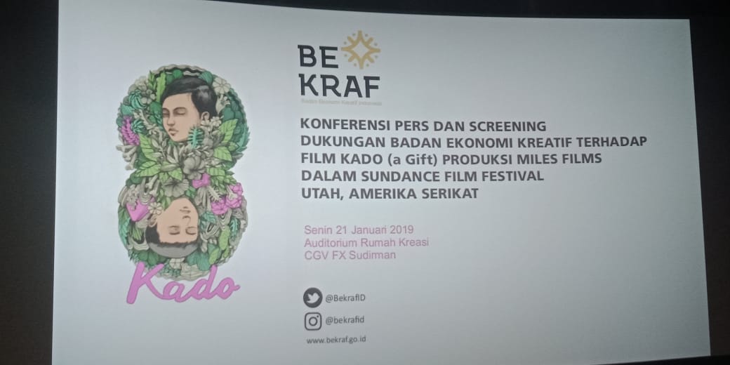 Film Kado Tampil di Sundance Film Festival, Bekraf Beri Sokongan 
