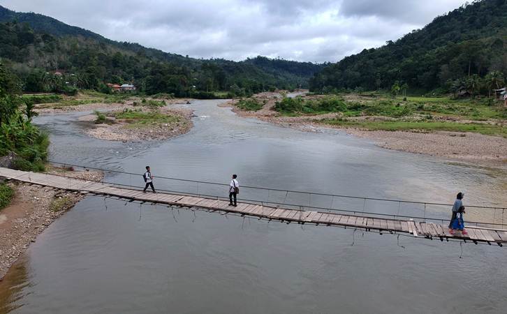  Target Pembangunan Jembatan Gantung Kementerian PUPR