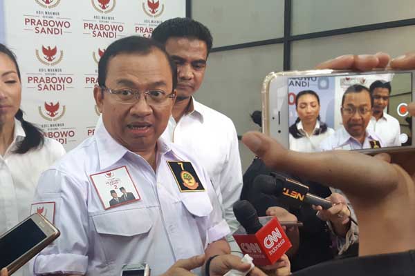  Tim Prabowo-Sandi Usul Panelis Debat Tidak dari Kalangan Pemerintah 