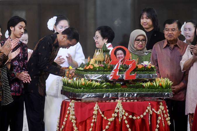  Perayaan HUT Ke-72 Megawati Soekarnoputri