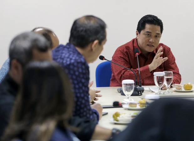  Erick Thohir : Hadapi Hoaks, TKN Jokowi-Ma\'ruf Pakai Riset & Fakta