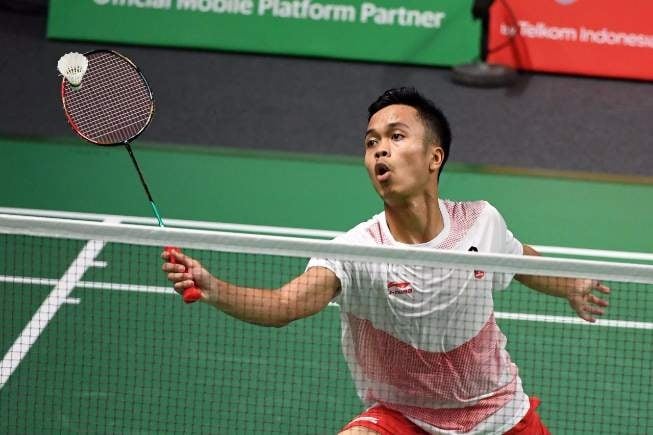  Hasil Indonesia Masters 2019: Lawan Lin Dan, Ginting Siapkan Strategi