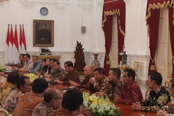  Pelaku Usaha Industri Beras Temui Presiden Jokowi Bahas Stok dan Harga