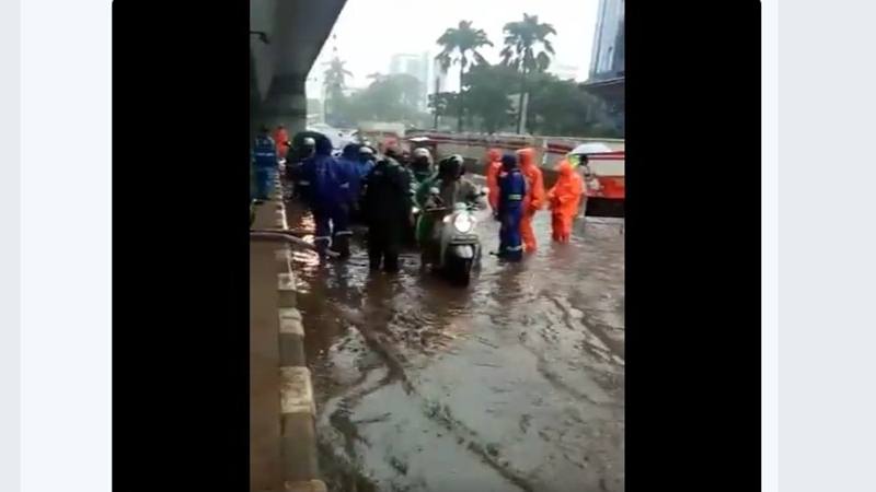  Lokasi 16 Titik Genangan Air di Jakarta Hari Ini