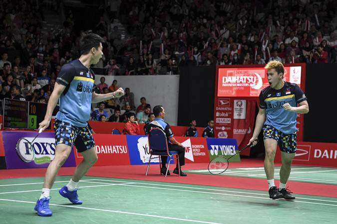  Daihatsu Indonesia Masters 2019, Marcus/Kevin Melaju ke Semifinal