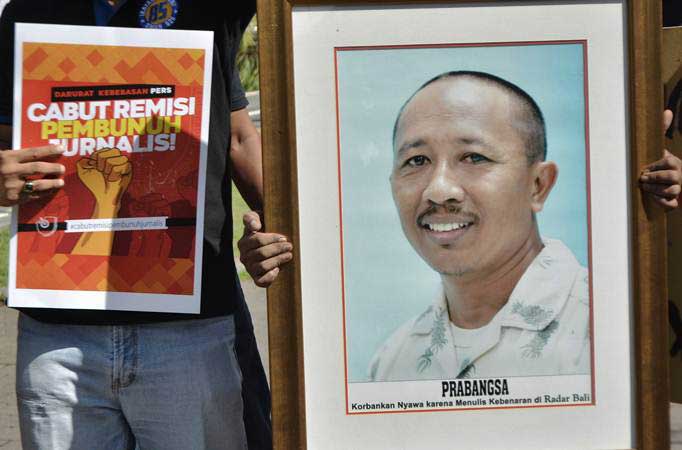  Jurnalis Pekanbaru Desak Jokowi Cabut Remisi Pembunuh Prabangsa