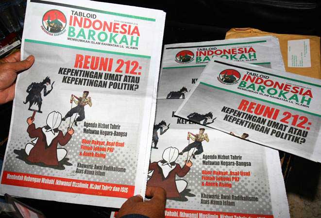  Elite TKN Jokowi-Ma\'ruf Disebut-Sebut Terlibat Tabloid Indonesia Barokah