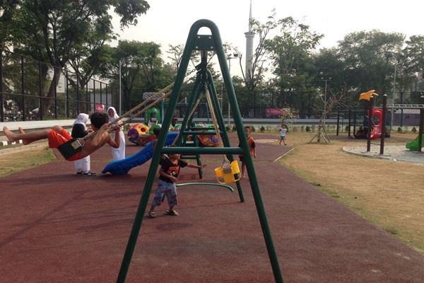  Pemkot Singkawang Gandeng SCC Renovasi Taman Gayung Bersambut
