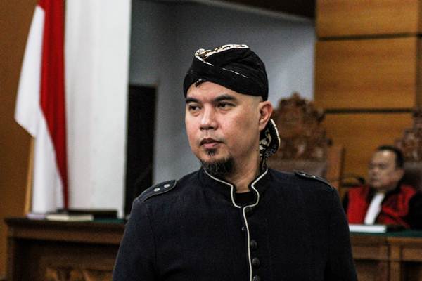  Ahmad Dhani Divonis 1,5 tahun, Dijebloskan ke Rutan Cipinang