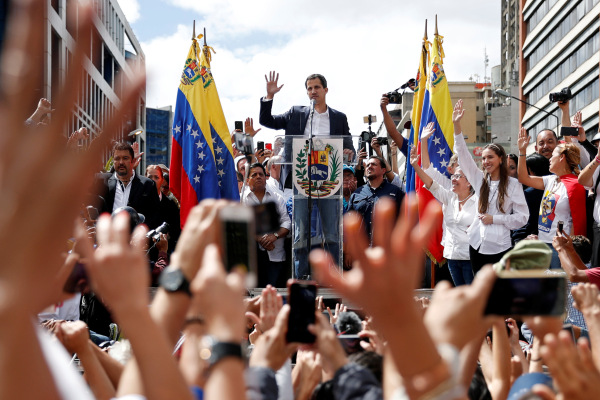  Klaim sebagai Presiden Venezuela, Juan Guaido Serukan Aksi Jalanan