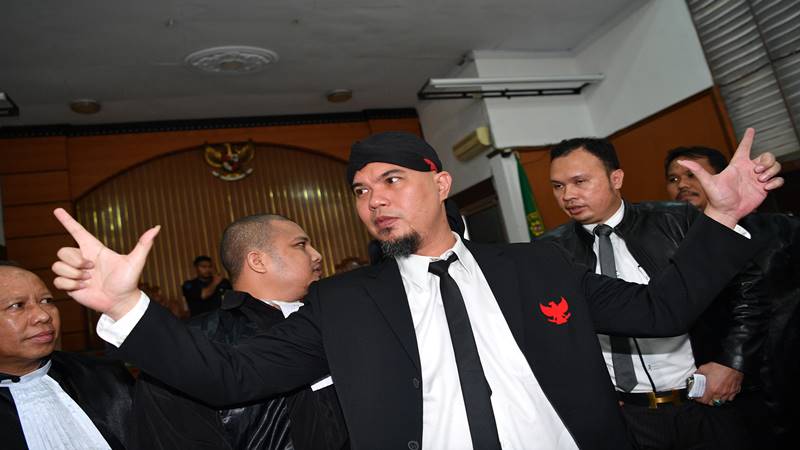  BTP (Ahok) Bebas, Ahmad Dhani Dijebloskan ke Rutan Cipinang, Kasus Lain Menunggu