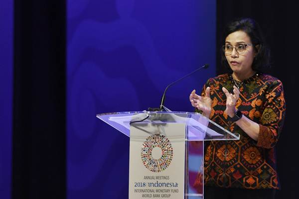  Sri Mulyani Melengos Ditanya Soal Tudingan Rizal Ramli Kemenku sebagai SPG Bank Dunia