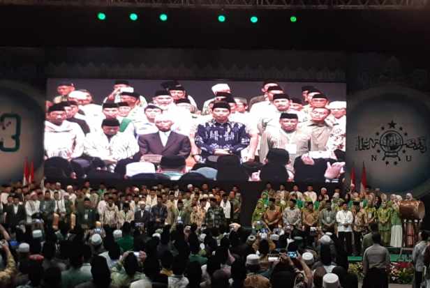  Hadiri Harlah NU ke-93, Jokowi Kembali Tegaskan Soal RUU Pesantren