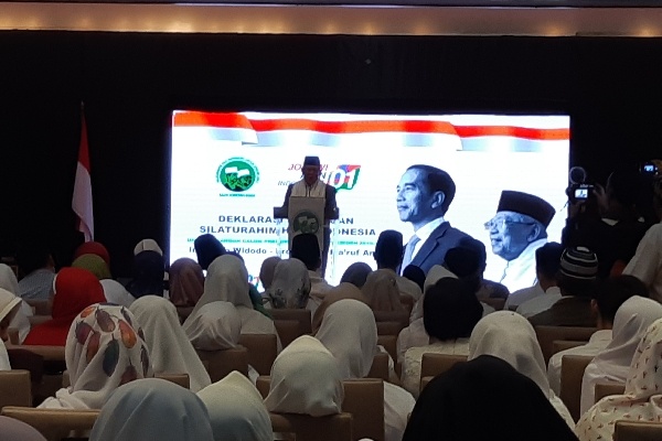  Silaturahmi Haji Dukung Jokowi-Ma\'ruf, Lawan Isu Penyelewengan Dana Haji