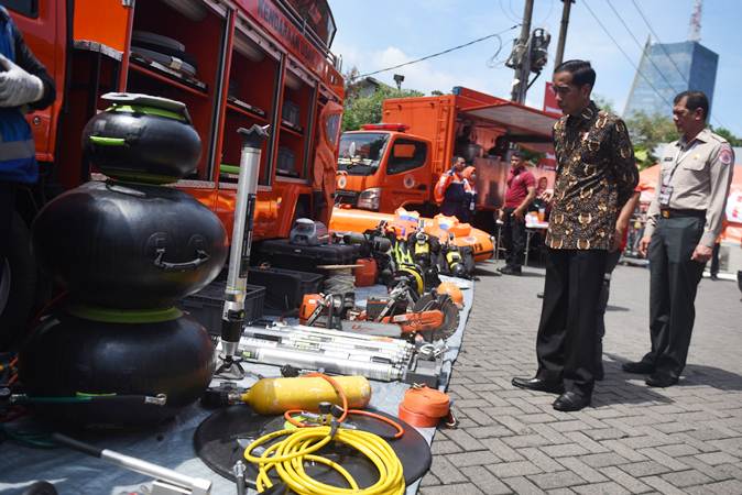  Presiden Jokowi Hadiri Rakornas Penanggulangan Bencana 2019