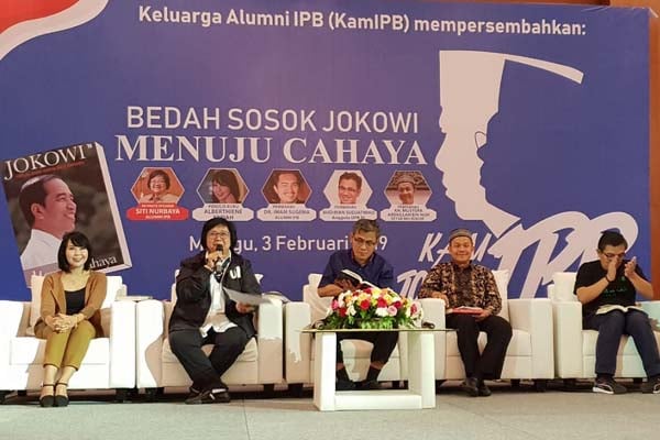  Bedah Buku Jokowi, Siti Nurbaya: Prinsip Kepemimpinan Jokowi Sensitif terhadap Persoalan Rakyat