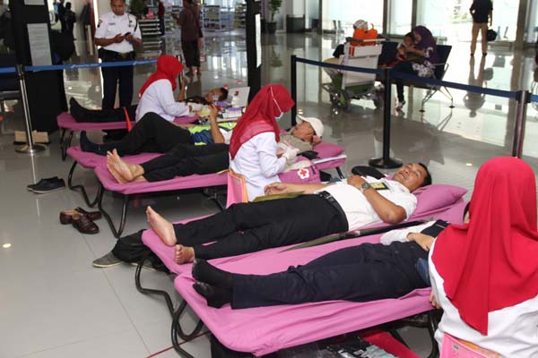  Bandara Jenderal Ahmad Yani Semarang Sambut Bulan Kesehatan Dan Keselamatan Kerja (K3) Nasional Dengan Berbagai Kegiatan Menarik