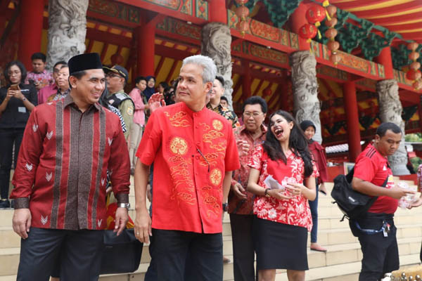  Ganjar Ingin Ada Masjid di Klenteng Sam Poo Kong