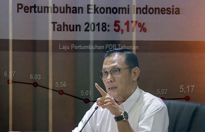  BPS Catat Ekonomi Indonesia Tumbuh 5,17%