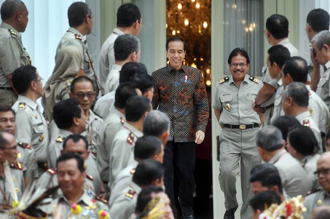  Presiden Jokowi Buka Rakernas Kementerian ATR/BPN