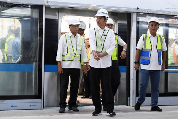  Jokowi Buka Rahasia Sukses Pembangunan MRT Saat Dirinya Pimpin Jakarta