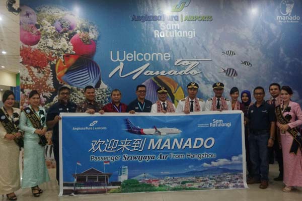  Tingkatkan Konektivitas Pariwisata, Sriwijaya Air Ramaikan Penerbangan Langsung Manado – China PP