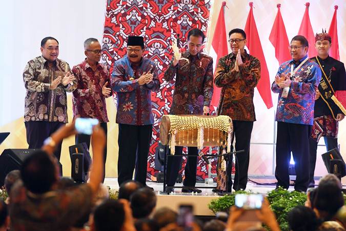  Presiden Jokowi Hadiri Puncak Perayaan Hari Pers Nasional 2019