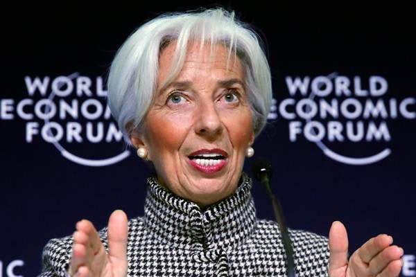  Direktur Pelaksana IMF Chistine Lagarde: Eksportir Minyak Belum Sepenuhnya Pulih