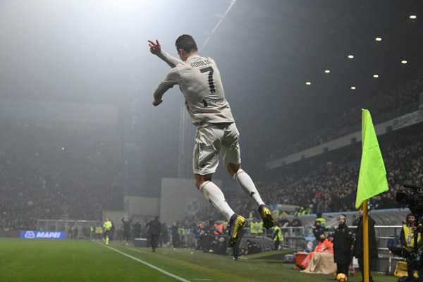  Cristiano Ronaldo Kian Mantap Top Skor Serie A, 18 Gol