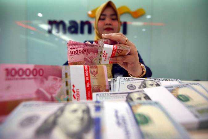  Rupiah Terdongkrak Komentar Trump Soal Tarif China