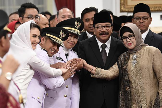  Pelantikan Gubernur Jawa Timur Khofifah Indar Parawansa