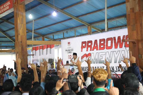 Prabowo: Praktik Ekonomi Sudah Menyimpang dari Amanat UUD 1945