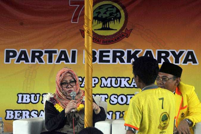  Siti Hardijanti Rukmana alias Mbak Tutut \"Turun Gunung\" untuk Partai Berkarya
