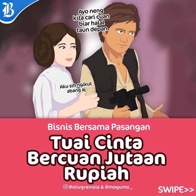  Bisnis Bersama Kekasih, Tuai Cinta Bercuan Jutaan Rupiah