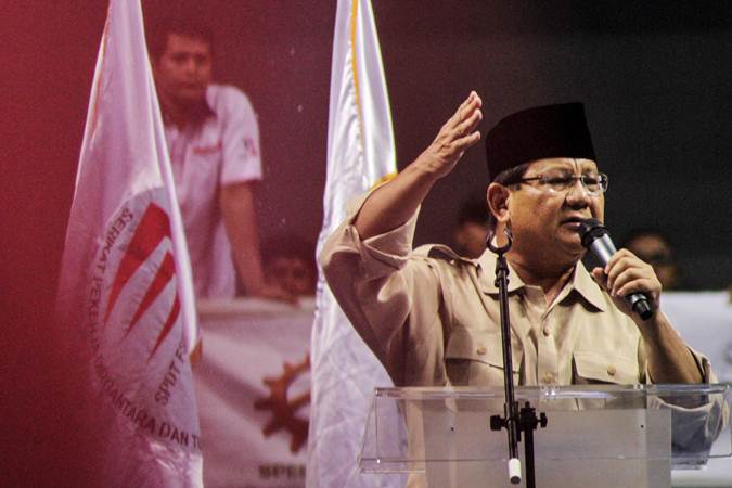  Kubu Prabowo-Sandi Siapkan Saluran Live Pidato Kebangsaan Prabowo Subianto