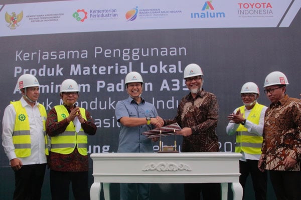  Inalum Berpeluang Jadi Pemasok Global Industri Otomotif