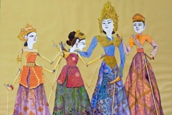  Instalasi Wayang Golek, Seni Rupa Post Tradisi dari Sasya Tranggono