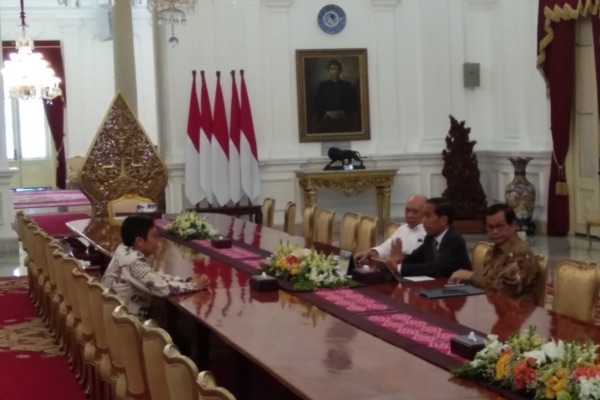  Temui Presiden Jokowi, Zaky Pendiri Bukalapak Minta Maaf